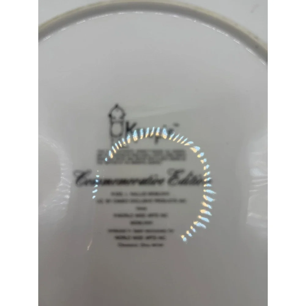Kewpie Christmas 1973 Commemorative Edition Plate Rose O'Neill Santa 10.5 Inch